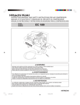 Hitachi Koki EC 189 Manual de usuario
