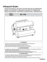 Hitachi EC119 Manual de usuario