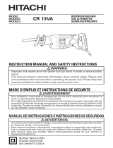 Hitachi CR 13VA Manual de usuario