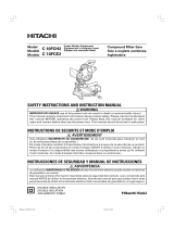 Hitachi C10FCH2 Manual de usuario