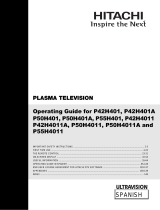Hitachi P42H4011A Manual de usuario
