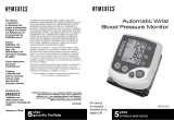 HoMedics BPW-060 Automatic Writst Blood Pressure Monitor Manual de usuario