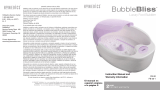 HoMedics BubbleBliss FB-20-1 Manual de usuario
