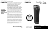HoMedics Oscillating Tower Air Cleaner Manual de usuario