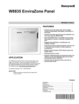 Honeywell W8835 Manual de usuario