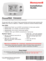 Honeywell FOCUSPRO TH5320C Manual de usuario