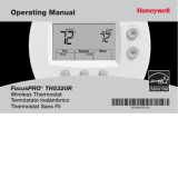 Honeywell FOCUSPRO TH5320R Manual de usuario