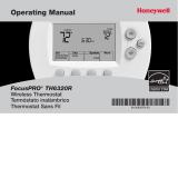 Honeywell FOCUSPRO TH6320R Manual de usuario
