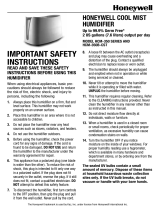 Honeywell HCM-350B-CST SERIES Manual de usuario