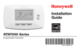 Honeywell Thermostat RTH7000 Manual de usuario