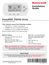 Honeywell FocusPRO TH6320U Manual de usuario