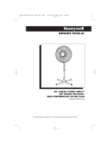 Honeywell HS-2007 Series Manual de usuario