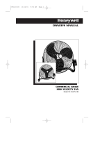 Honeywell HV180 Manual de usuario