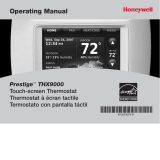 Honeywell PRESTIGE THX9000 Manual de usuario