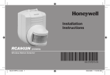 Honeywell RCA902N1004/N - Wireless Motion Detector Manual de usuario