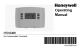 Honeywell RTH2300 Manual de usuario