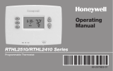 Honeywell RTHL2410 series Manual de usuario