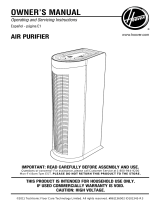 Hoover Air Purifier Manual de usuario