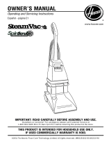 Hoover STEAMVAC TURBOPOWER El manual del propietario