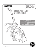 Hoover Steam Vac Duo Deep Cleaner Manual de usuario