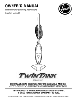 Hoover TwinTank Steam Mop El manual del propietario