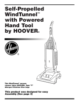 Hoover Wind Tunnel vacuum cleaner Manual de usuario