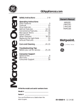 Hotpoint RVM5160DHWW El manual del propietario