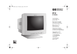 HP 55 15 inch Color Monitor Manual de usuario