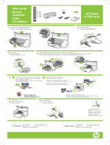 HP Deskjet D1500 Printer series Manual de usuario
