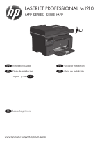 HP LaserJet Pro M1217nfw Multifunction Printer series Guía de instalación
