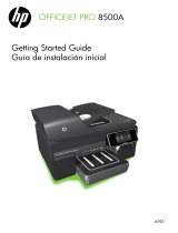 HP Officejet Pro 8500A e-All-in-One Printer series - A910 Manual de usuario
