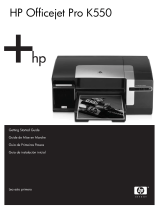 HP K550 Manual de usuario