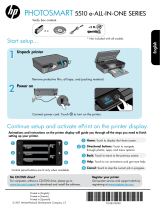HP Photosmart 5510 e-All-in-One Printer/Duplexer series - B111 Guia de referencia