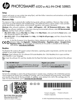 HP Photosmart 6520 e-All-in-One Printer El manual del propietario