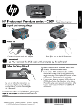 HP Photosmart Premium All-in-One Printer series - C309 Guia de referencia