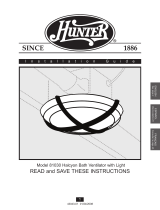 Hunter 81030 Manual de usuario