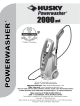 Husky 2000PSI Manual de usuario