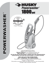 Husky POWERWASHER 1800PSI Manual de usuario