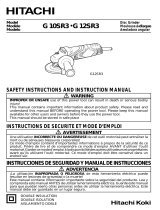 Infocus G10SR3 - 4 Inch Angle Grinder Manual de usuario