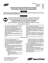 Ingersoll-Rand IR90VR Manual de usuario