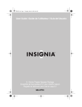 Insignia NS-HT51 Manual de usuario