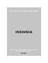 Insignia NS-P2000 Manual de usuario