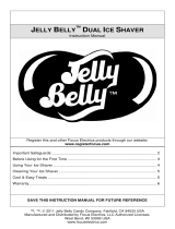 Jelly Belly Dual Ice Shaver Manual de usuario