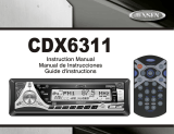 Jensen CDX6311 Manual de usuario