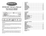 Jensen MP8610BT Manual de usuario