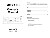 Voyager MSR180 El manual del propietario
