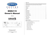 ASA Electronics SIRIUS MSR4115 El manual del propietario