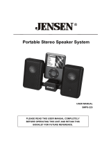 Jensen SMPS-225 Manual de usuario