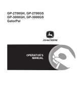 John Deere Products & Services GP-2700GH Manual de usuario