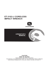 John Deere ET-3103-J Manual de usuario